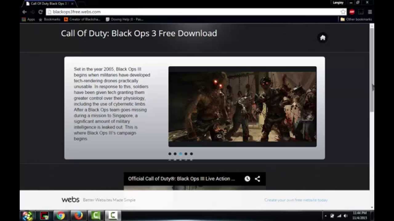 call of duty black ops pc free direct download